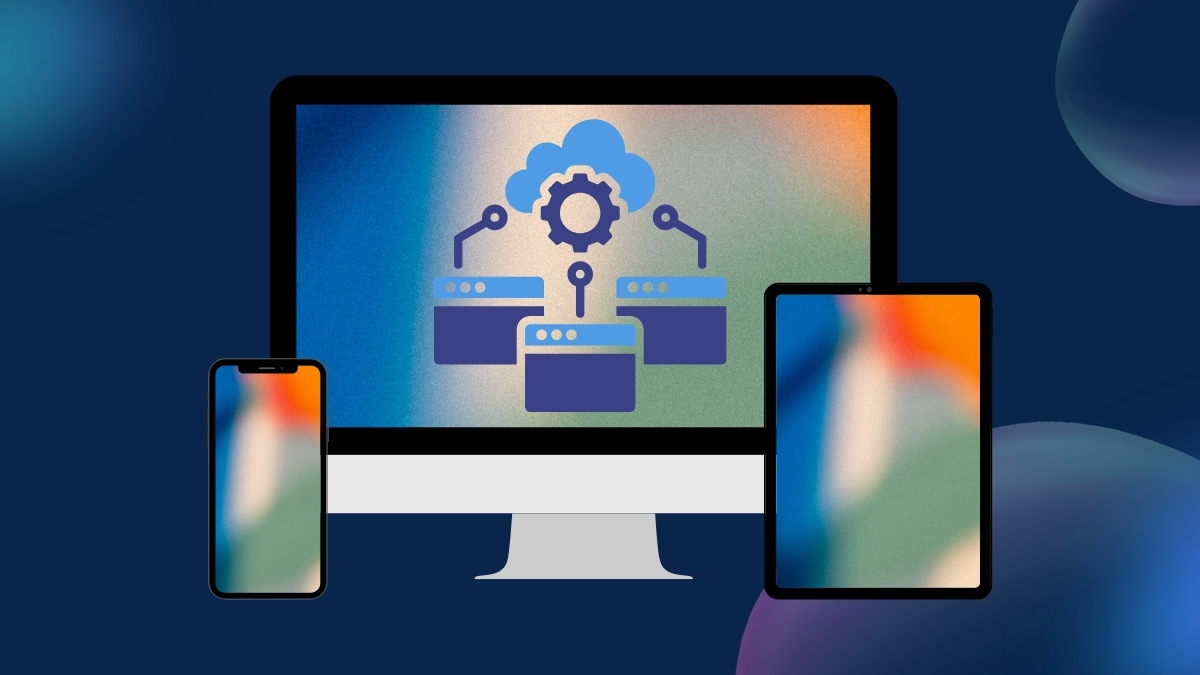 immagine mockup desktop, mobile, smartphone